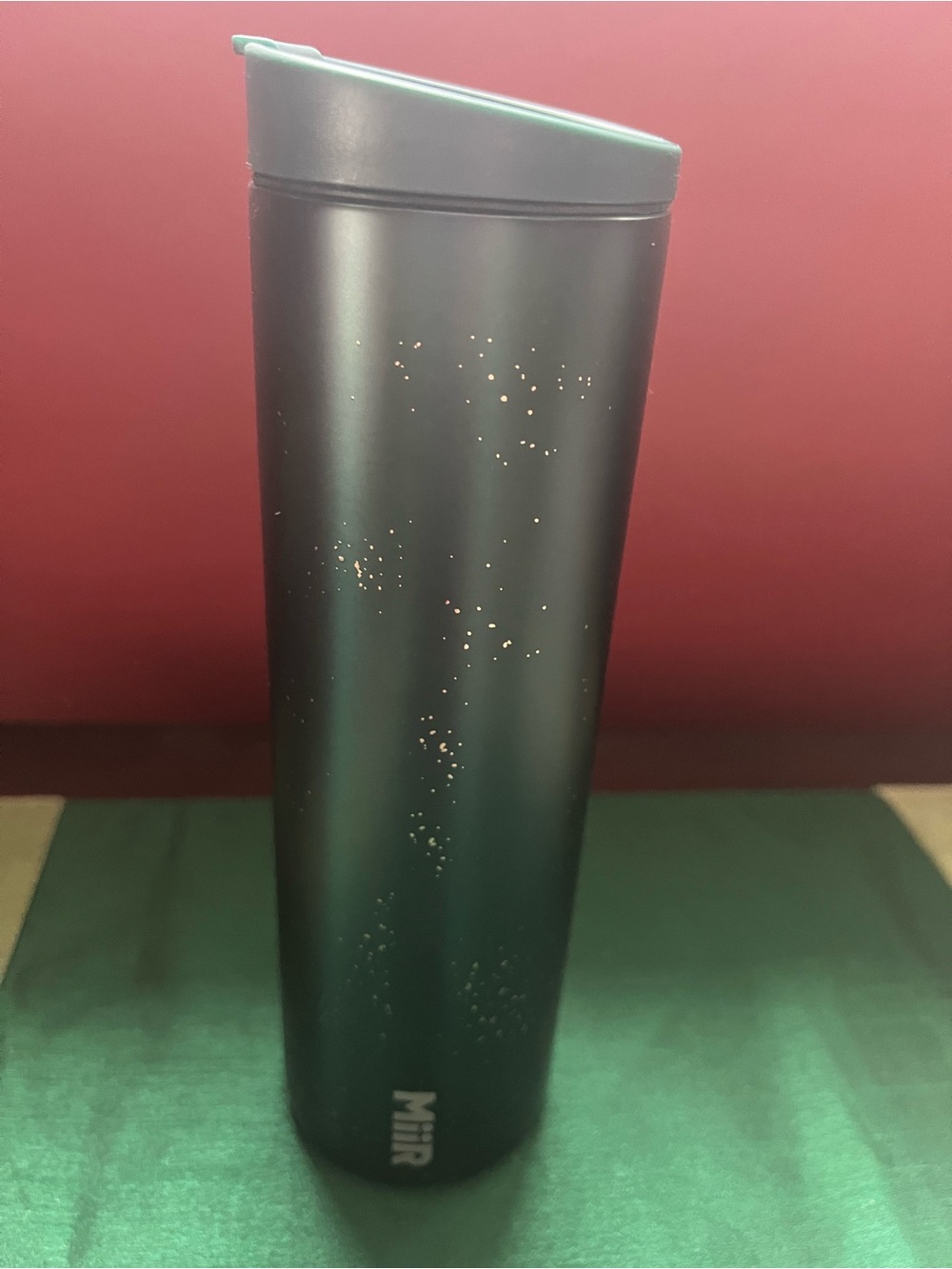 NEW Starbucks x MiiR 2025 Green Gold Speckled 20 oz Tumbler
